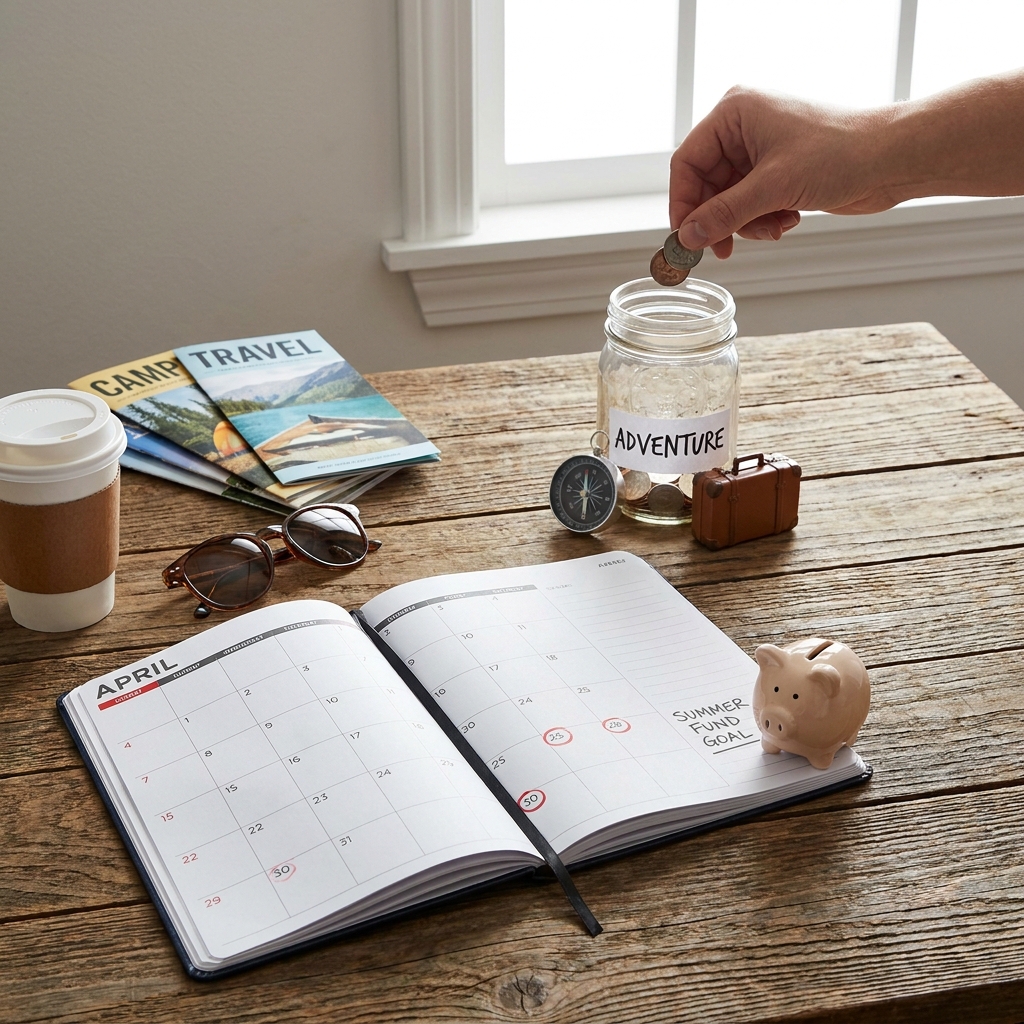 How to create a ‘summer sinking fund’ for kids’ activities and family plans