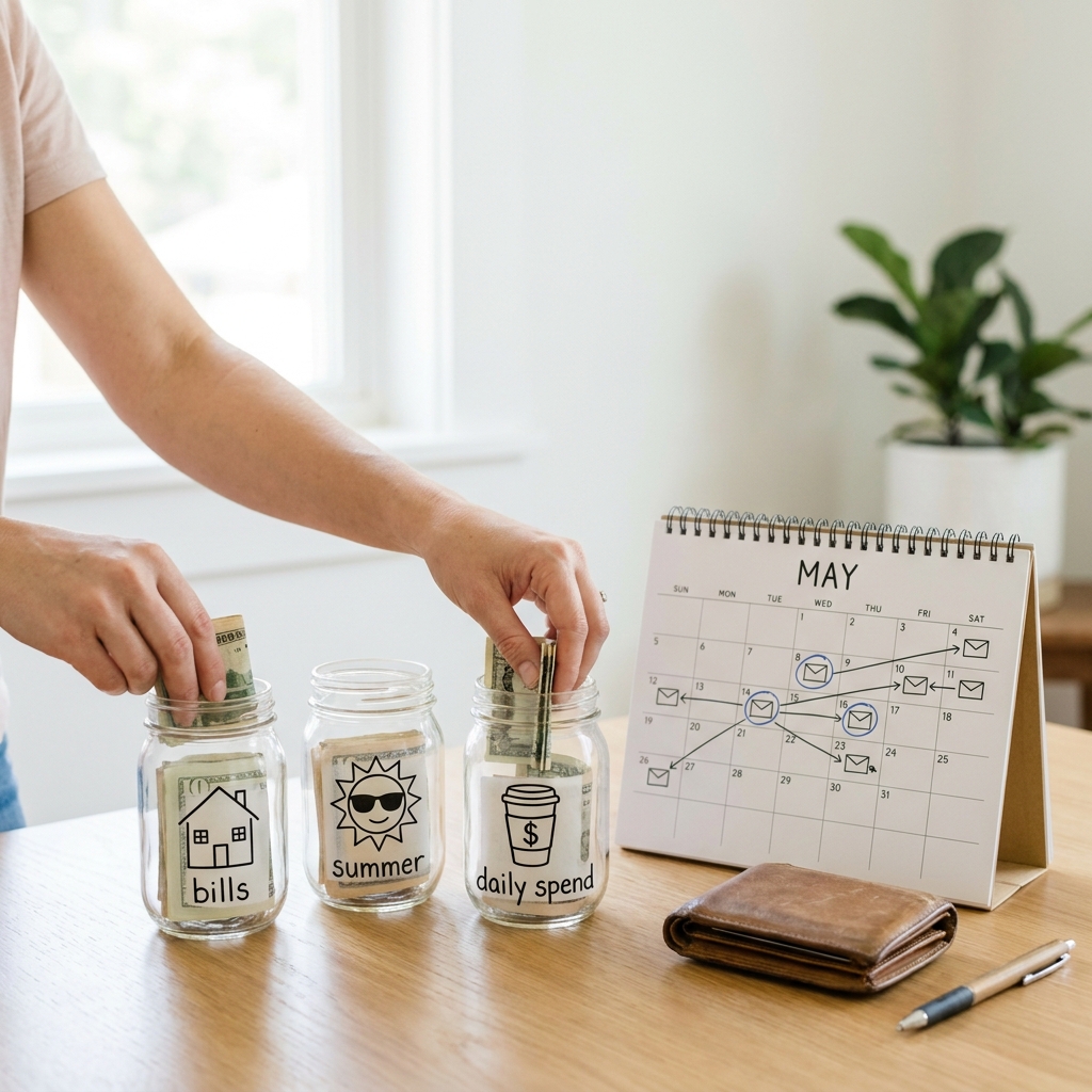 May money reset: planning the month with a paycheck-first bill map