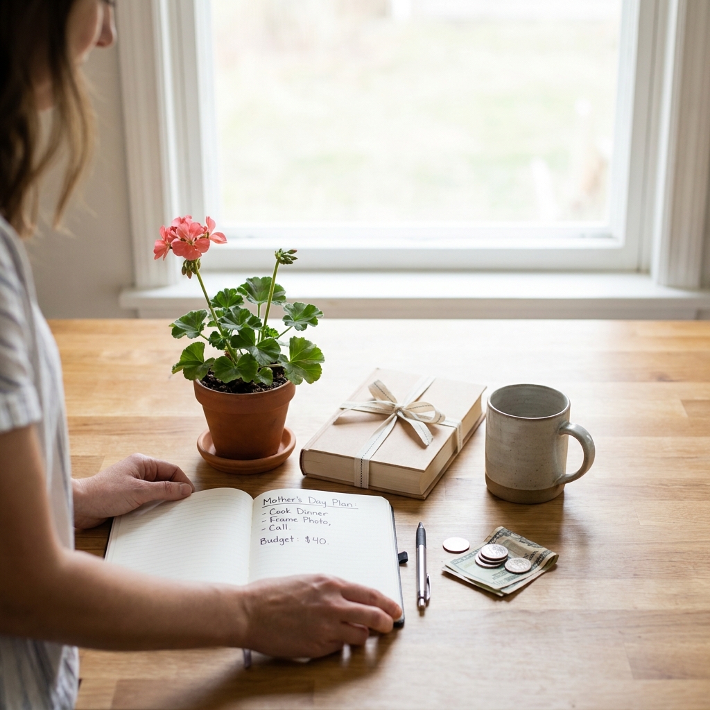 Last-minute Mother’s Day budget triage: meaningful plans without overspending