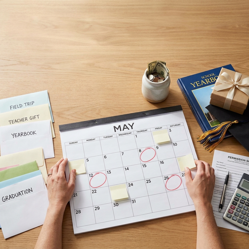 How to plan and pay for end-of-school-year expenses (without surprises)