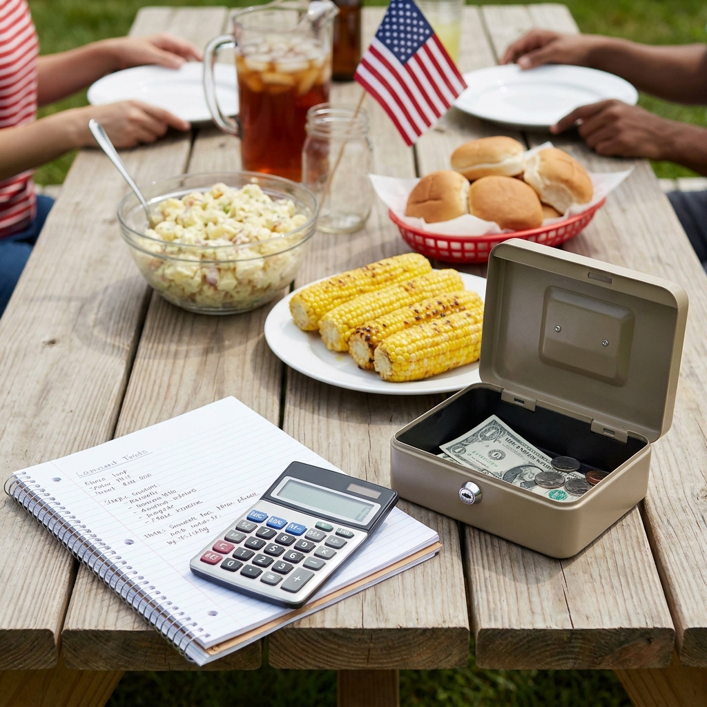 Memorial Day hosting on a budget: a calm plan for food, supplies, and leftovers