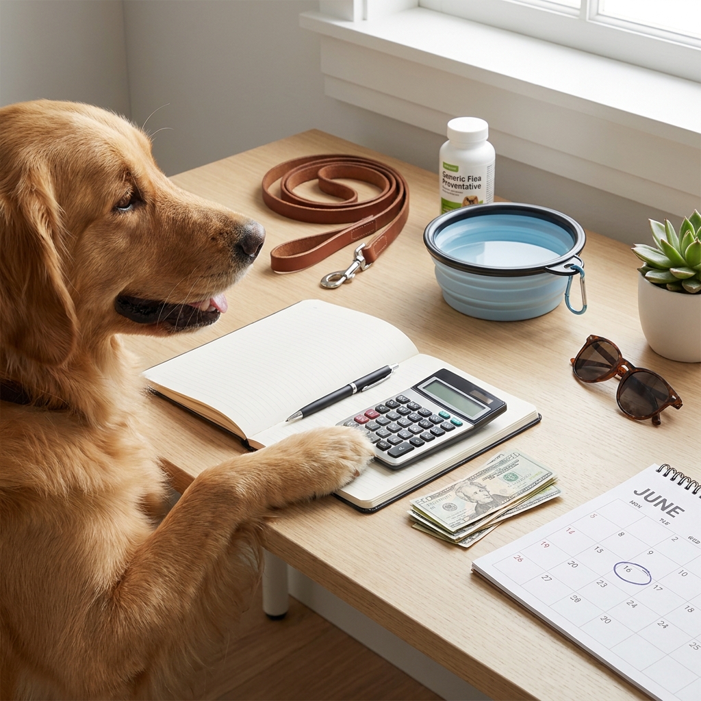 How to budget for pet care in summer (travel, boarding, vet visits, supplies)