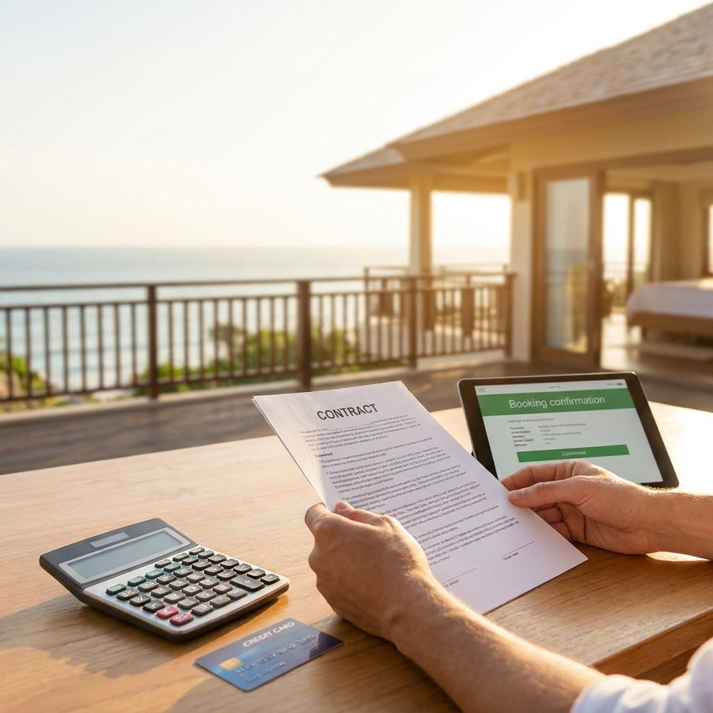 Vacation rental money checklist: deposits, fees, cancellations, and avoiding booking scams