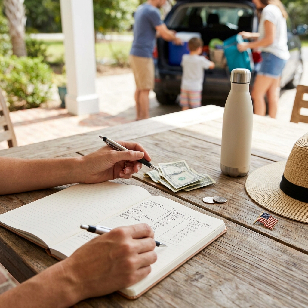 July 4 weekend spending tracker: stay on budget in real time (no app required)
