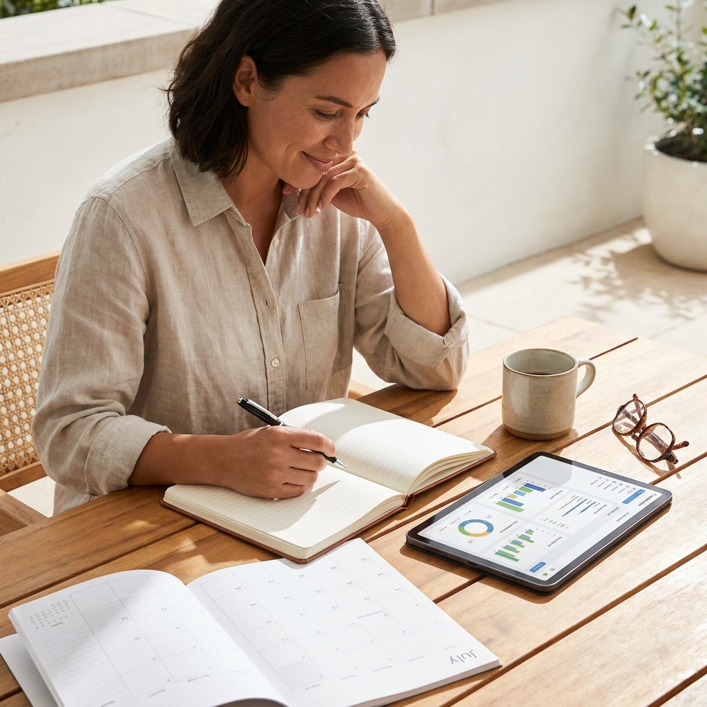 Mid-July Sunday budget check: a 20-minute routine to keep July on track