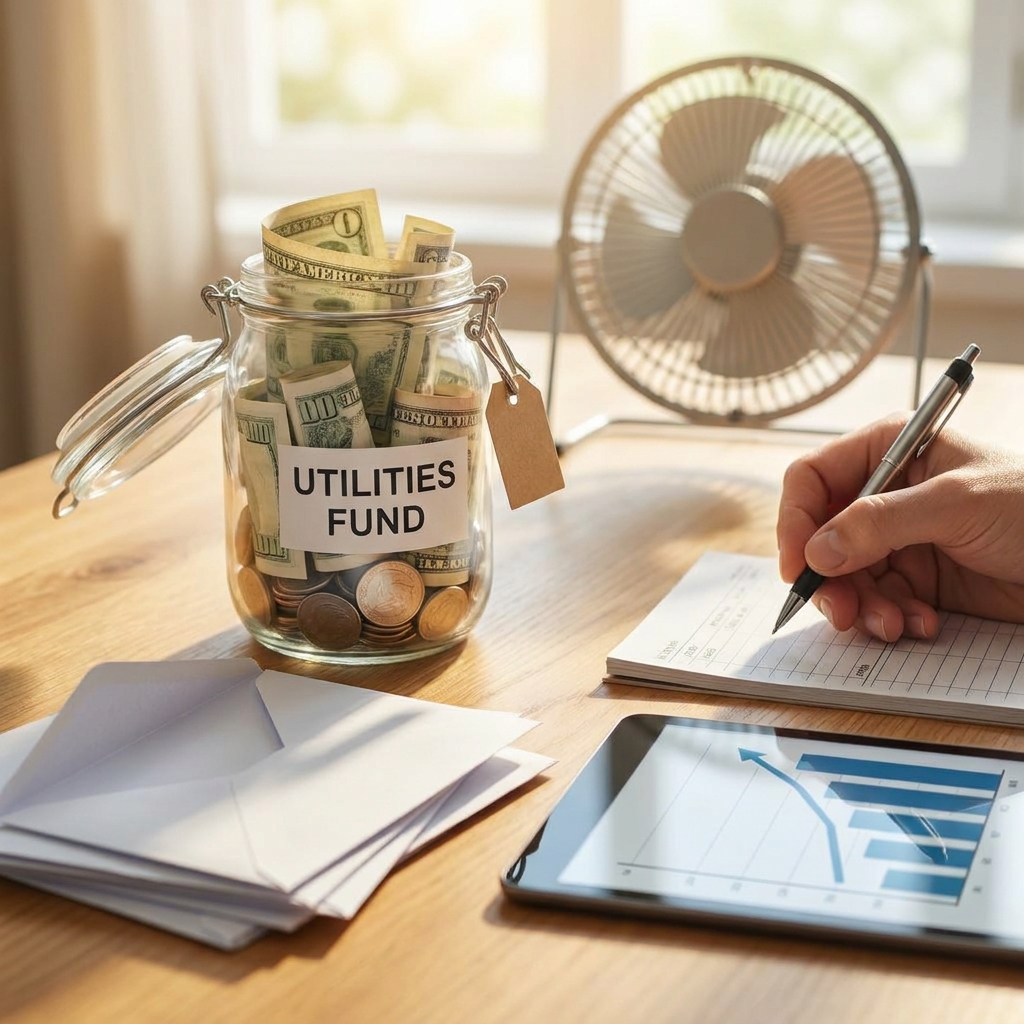 How to build a simple ‘summer utilities buffer’ to handle higher electric bills
