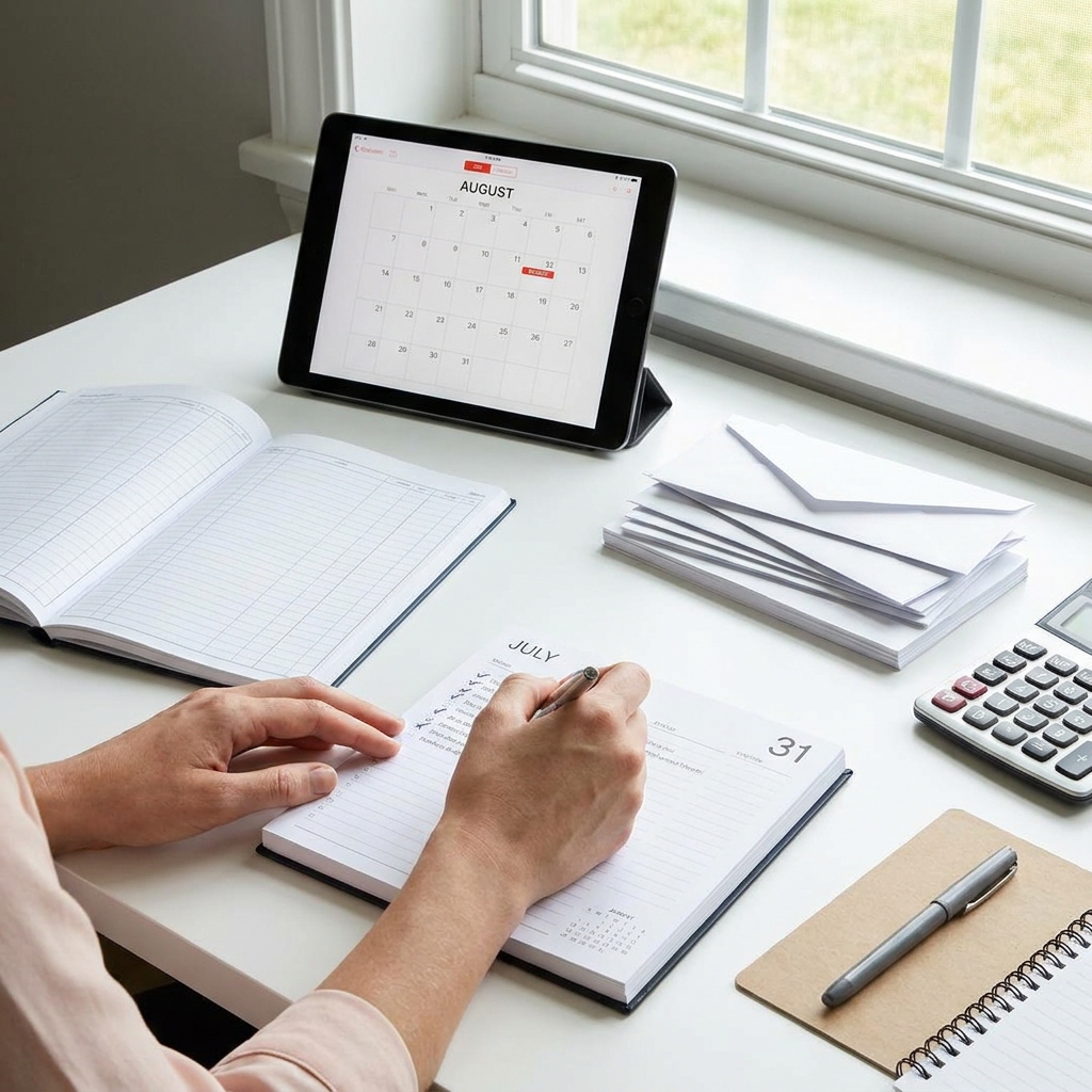 End-of-month (July 31) money reset: a 10-step checklist to close July and start August clean